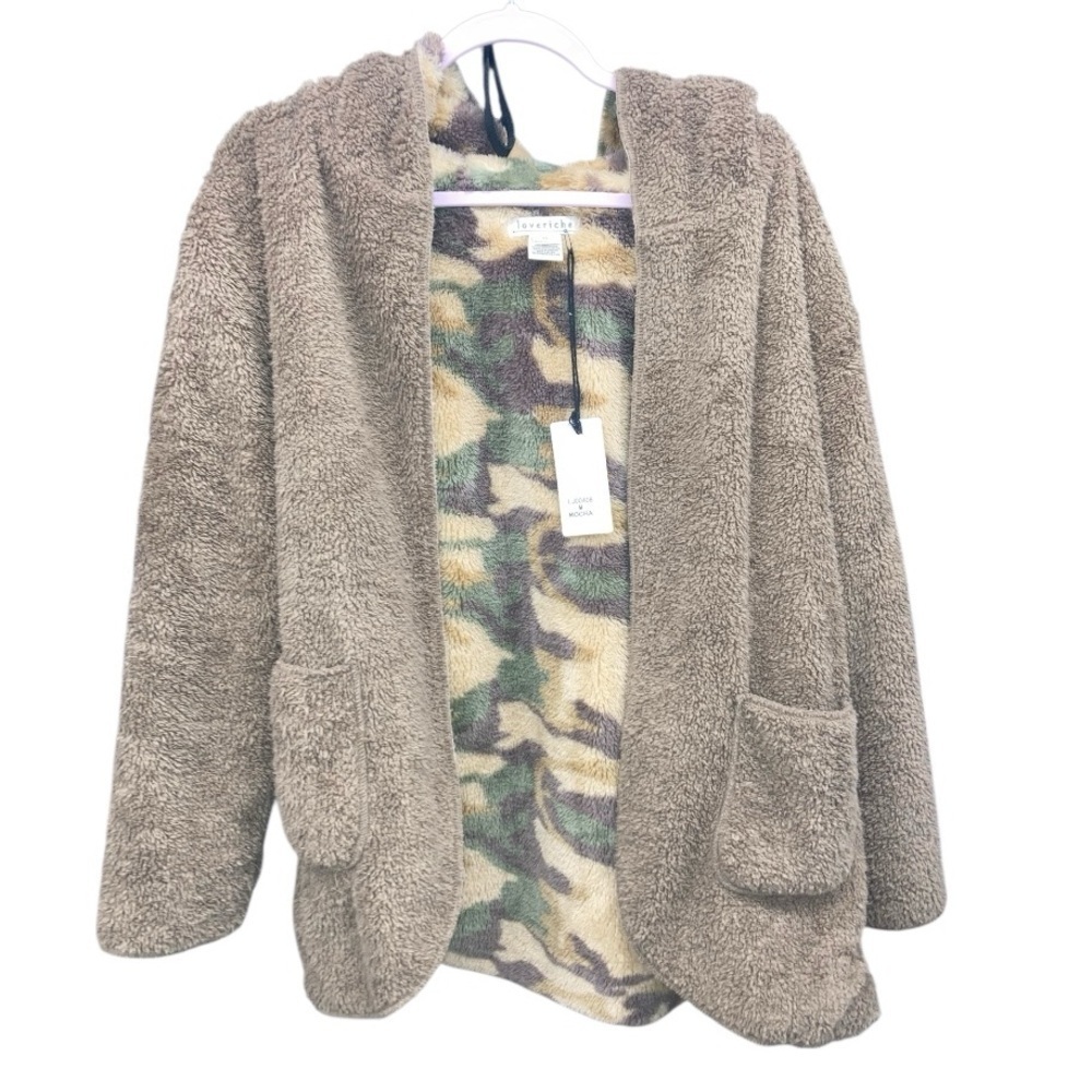 Love Riche women double side Camo Puffer Jacket size medium - Picture 6 of 10